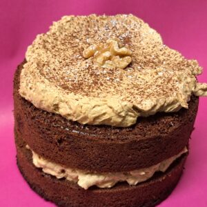 Koffie walnoot taart - 4-5pers